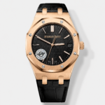 Audemars Piguet Royal Oak 15510OR 41MM Rose Gold Black Dial Super Clone Replica Watch