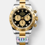 Rolex Daytona Two Tone Yellow Gold Original Cal.4131 Movement – 1:1 Mirror 904L Steel Watch