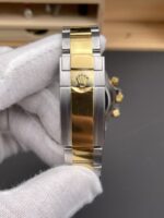 Rolex Daytona Two Tone Yellow Gold Original Cal.4131 Movement – 1:1 Mirror 904L Steel Watch - Image 9