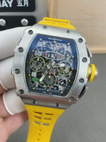 Richard Mille RM011 Felipe Massa 1:1 Top-Tier Replica – Monobloc Lightweight Titanium Case - Image 3