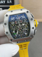 Richard Mille RM011 Felipe Massa 1:1 Top-Tier Replica – Monobloc Lightweight Titanium Case - Image 4