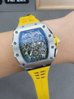 Richard Mille RM011 Felipe Massa 1:1 Top-Tier Replica – Monobloc Lightweight Titanium Case - Image 10
