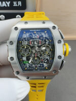 Richard Mille RM011 Felipe Massa 1:1 Top-Tier Replica – Monobloc Lightweight Titanium Case - Image 2