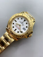 Rolex Yacht-Master 40 (18K Gold Plated) – 1:1 Swiss Replica - Image 3