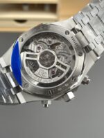 Royal Oak Chrono 26240 Purple Dial FREE SPRUNG MVMNT Steel Caing Super Clone Watch - Image 5