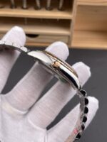 Rolex Super Clone Datejust ETA 3235 Movement 41MM Two Tone Rose Gold Plating Fluted Dial Watch - Image 7