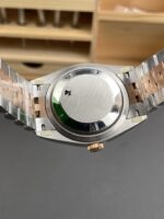 Rolex Super Clone Datejust ETA 3235 Movement 41MM Two Tone Rose Gold Plating Fluted Dial Watch - Image 5