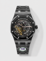 Audemars Piguet Royal Oak Double Balance Wheel Openworked Edition Ceramic 1:1 Superclone Replica Watch