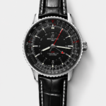 Breitling Navitimer 01 GMT Black Dial Swiss Replica Watch