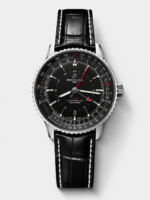 Breitling Navitimer 01 GMT Black Dial Swiss Replica Watch