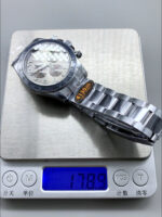 Rolex Cosmograph Daytona M116519 Original Cal.4130 Movement – 904L Steel Watch Grey Dial - Image 9