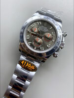 Rolex Cosmograph Daytona M116519 Original Cal.4130 Movement – 904L Steel Watch Grey Dial - Image 4