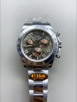 Rolex Cosmograph Daytona M116519 Original Cal.4130 Movement – 904L Steel Watch Grey Dial - Image 2