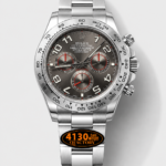 Rolex Cosmograph Daytona M116519 Original Cal.4130 Movement – 904L Steel Watch Grey Dial