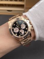 Rolex Daytona REF.126505 Cal 4131 1:1 Swiss Replica Watch – 904L Steel Rose Gold - Image 9