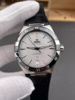 Omega Co-Axial Constellation 41MM 904L Steel Grey Dial 1:1 Mirror Replica Watch - Image 3