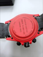 Rolex Daytona Edition Watch in Red Dial Red Carbon Casing 1:1 Mirror Replica - Image 7