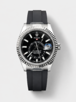 Rolex Sky-Dweller REF# M336235 Black Dial Watch in 904L Steel Case 1:1 Mirror Replica