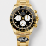 Rolex Cosmograph Daytona M126528 Yellow Gold Black Dial Original Cal.4132 Movement