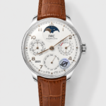 IWC Portuguese Perpetual Calendar 904L Steel Swiss Replica Watch REF. IW503307