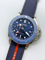 Panerai Submersible PAM01507 GMT Luna Rossa Titanio Super Clone Watch - Image 4