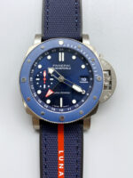 Panerai Submersible PAM01507 GMT Luna Rossa Titanio Super Clone Watch - Image 2