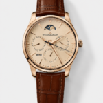 Jaeger LeCoultre Super Clone Master Ultra-Thin Perpetual Calendar Cream Dial Watch