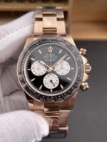 Rolex Daytona Super Clone 126525 Le Mans Edition Rose Gold Black Dial Original Cal.4132 Movement - Image 2