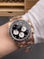 Rolex Daytona Super Clone 126525 Le Mans Edition Rose Gold Black Dial Original Cal.4132 Movement - Image 10