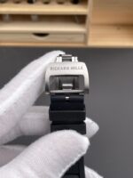 Richard Mille RM055 Black Carbon Casing Black Rubber 1:1 Superclone Genuine Tourbillon Watch - Image 8