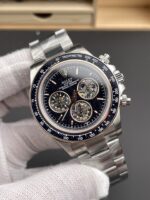 Rolex Daytona Super Clone “Artisans De Genève – Ventura” Edition Stainless Steel Watch - Image 3