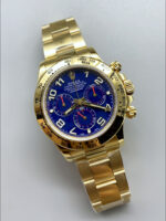 Rolex Cosmograph Daytona 116508 Yellow Gold Original Cal.4130 Movement – 904L Steel Watch - Image 9