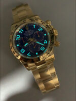 Rolex Cosmograph Daytona 116508 Yellow Gold Original Cal.4130 Movement – 904L Steel Watch - Image 10