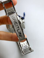 Breitling Navitimer B01 Chronograph 43 Blue Dial – 904L Steel Casing 1:1 Mirror Swiss Replica - Image 9