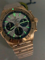 Breitling Chronomat B01 42mm Erling Haaland Edition – 18K Rose Gold – Top-Tier 1:1 Replica - Image 11