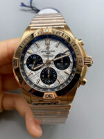 Breitling Chronomat B01 42mm Erling Haaland Edition – 18K Rose Gold – Top-Tier 1:1 Replica - Image 2