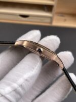 Cartier Santos Dumont in Rose Gold Casing 27MM Super Clone Watch - Image 6