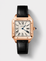 Cartier Santos Dumont in Rose Gold Casing 27MM Super Clone Watch