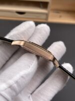 Cartier Santos Dumont in Rose Gold Casing 27MM Super Clone Watch - Image 7