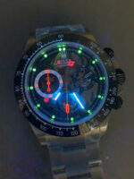 Rolex Daytona Super Clone Artisans De Geneve Stainless Steel Watch Black Ceramic Bezel Watch - Image 12