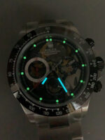 Rolex Daytona Super Clone Artisans De Geneve Stainless Steel Watch Black Ceramic Bezel Watch - Image 11