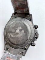 Rolex Daytona Blaken Black Carbon 1:1 Swiss Mirror Replica Skeleton Dial Cal.4130 Movement - Image 6