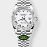 Rolex Datejust 126234 36MM Swiss Replica in 904L Steel in White Dial 1:1 Mirror Replica
