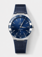 Omega Co-Axial Constellation Stainless White Blue Dial 1:1 Mirror Replica 41MM