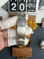 Rolex Daytona Paul Newman Steel Dial Custom Modded 4130 Mvnt Swiss Replica - Image 10