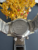 Rolex Daytona Paul Newman Steel Dial Custom Modded 4130 Mvnt Swiss Replica - Image 6