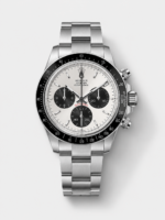 Rolex Daytona Paul Newman Steel Dial Custom Modded 4130 Mvnt Swiss Replica
