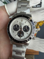 Rolex Daytona Paul Newman Steel Dial Custom Modded 4130 Mvnt Swiss Replica - Image 2