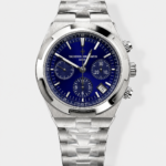 Vacheron Constantin Overseas Chronograph Blue Dial Swiss Replica Watch – Stainless Steel Strap