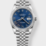 Rolex Datejust 41MM Swiss Replica in 904L Steel in Blue Dial – 1:1 Mirror Replica